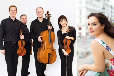 HABE-Quartett Wien © Photoflat; Claire Elizabeth Craig © Monarca-Studios